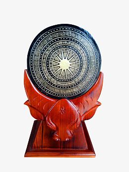 壮锦铜鼓素材_壮锦铜鼓png图片下载_觅元素