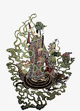 皮影人物