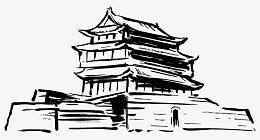中国著名建筑矢量素材