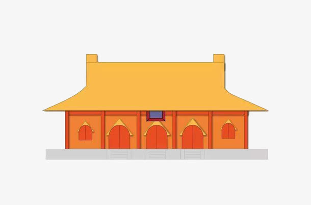 卡通免抠故宫素材