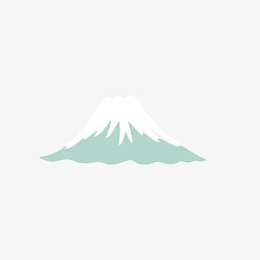 富士山简约日式装饰