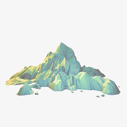 几何山峰