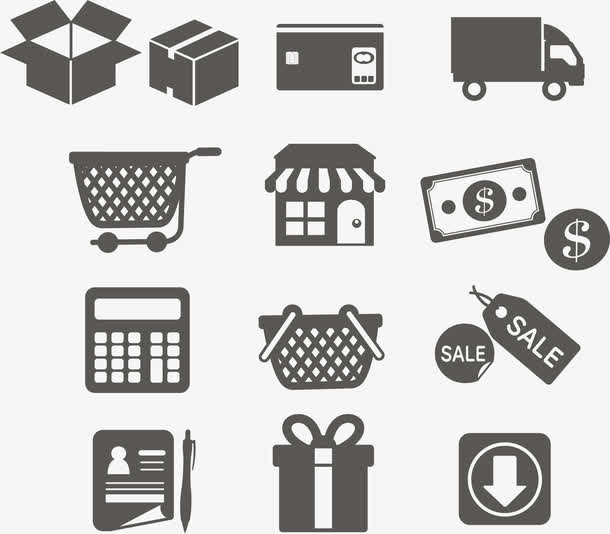 矢量商品促销素材