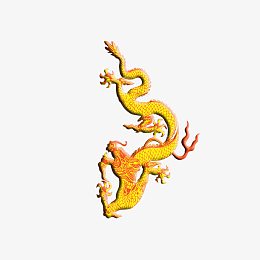 金黄龙纹