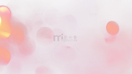 粉红色光斑光效粒子特效