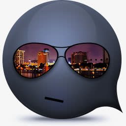 逗号表情png图标