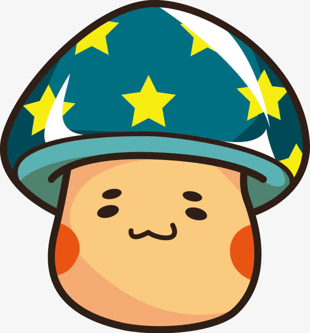 卡通蘑菇表情