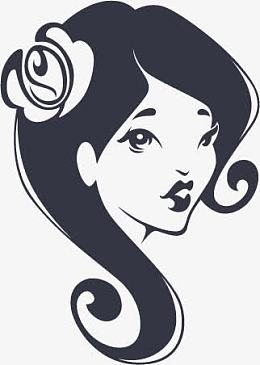 美女头像素材