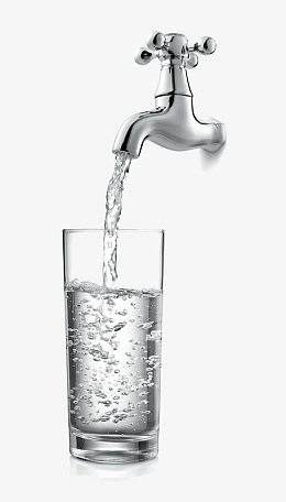 水龙头和杯子