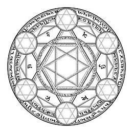 魔法阵型图