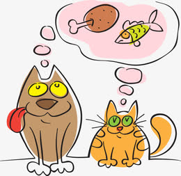 想吃鱼的小猫