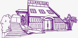 手绘厦门大学