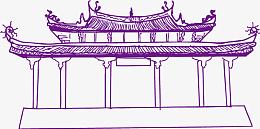手绘厦门大学
