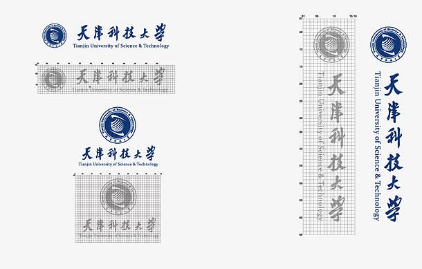 天津科技大学logo