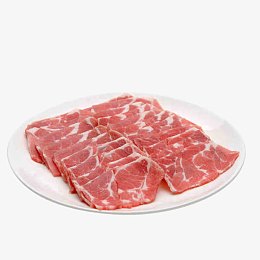 羊肉片一盘