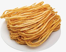 一盘浓汤羊肉烩馓子料