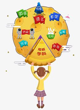 举起学科星球的小女孩
