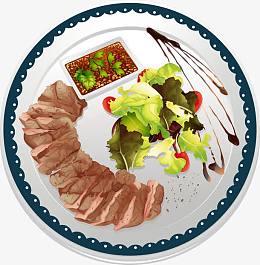 矢量手绘羊肉