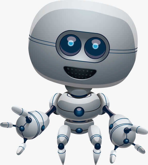 现代科技机器人png图