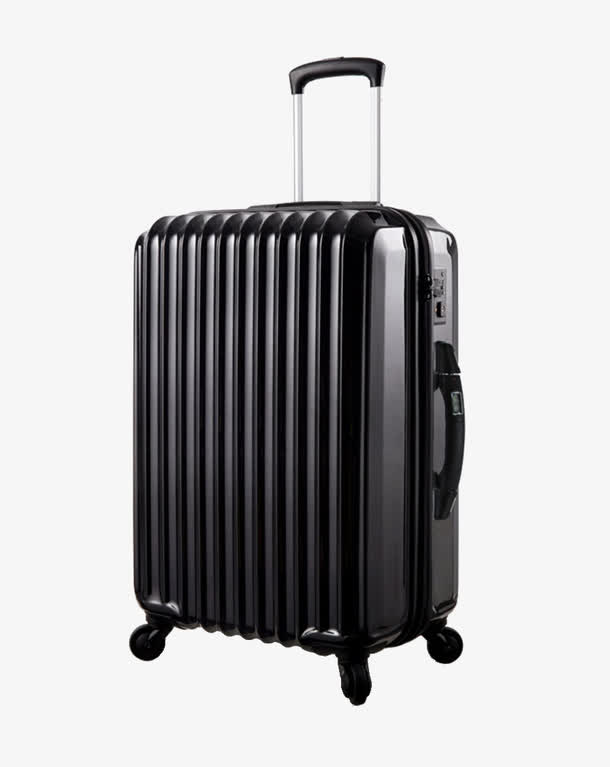 黑色行李箱素材免费下载_觅元素