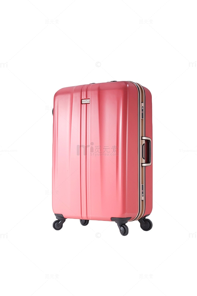 粉色精美行李箱