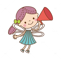 手绘女孩