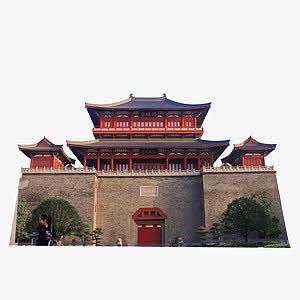 古代城门中国风建筑