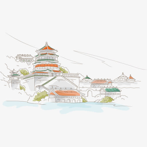 古代楼阁建筑图片