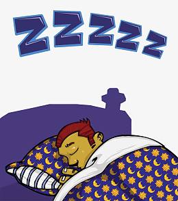 卡通深度睡眠