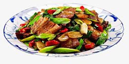 回锅肉素材