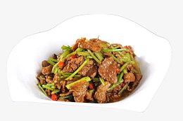 小炒土猪肉