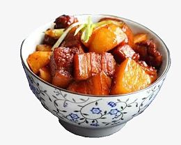 土豆红烧肉