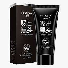 泊泉雅祛黑头面膜膏产品实物