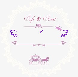 矢量马车花纹logo
