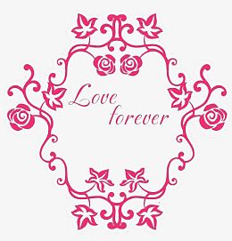 婚庆主题logo love forever