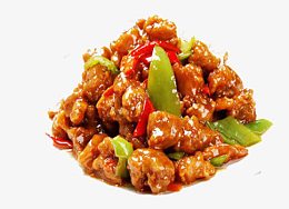 辣椒炒瘦肉免抠素材