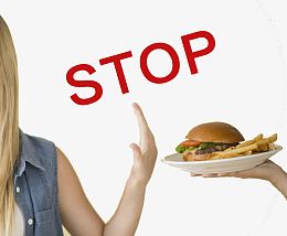 拒绝高热量食物