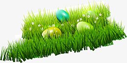 复活节彩蛋矢量素材,