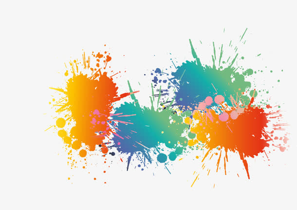 彩墨素材免费下载_觅元素