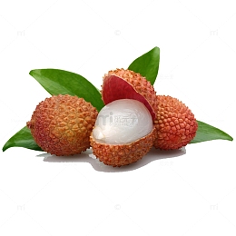 剥开壳子的荔枝果