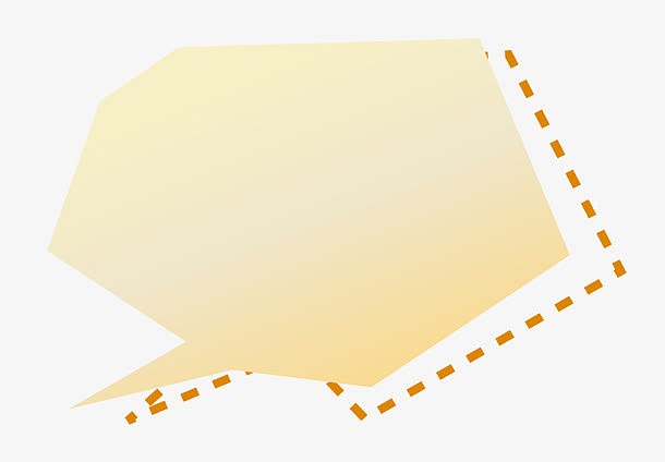 矢量米奇色不规则对话框