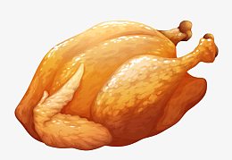 鸡肉矢量图