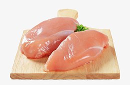 鸡脯肉免抠素材