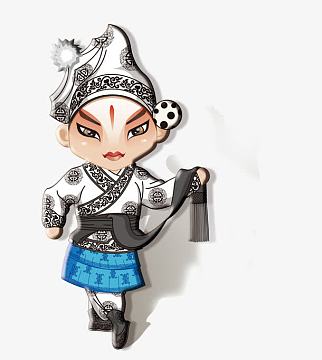 矢量psdpng手绘西瓜png彩墨枫叶png简约京剧文化之脸谱jpg国潮 国粹