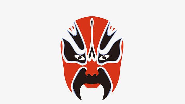 变脸psdpng简约京剧文化之脸谱jpg京剧脸谱人物png中国风传统文化京剧