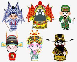 京剧卡通人物