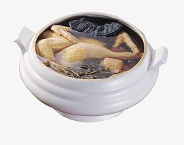 鸡肉煲摄影图片素材
