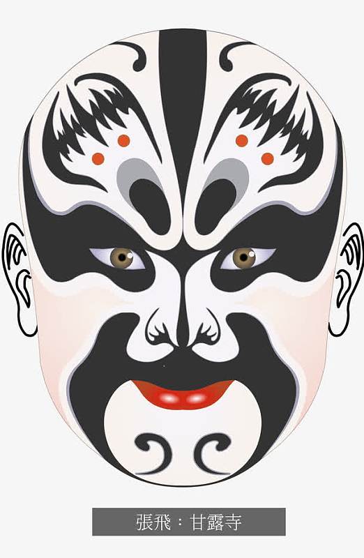 矢量京剧脸谱