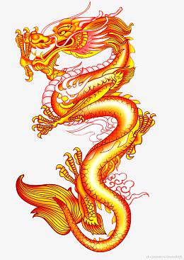 春节龙图案