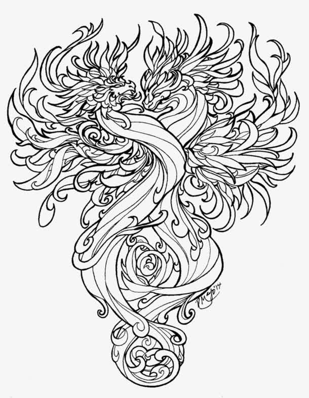 关键词 : 手绘,龙,凤,线条,图腾[声明] 觅元素所有素材为用户免费分享